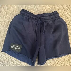 Women’s XS Tiger Friday Navy Blue Drawstring Shorts